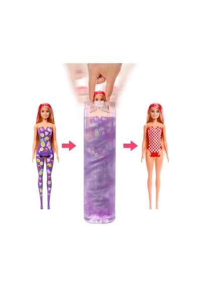 Barbie Color Reveal Meyve Desenli Bebek HJX49