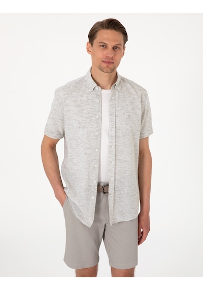 Pierre Cardin Erkek Haki Gömlek Kısa Kollu 50307067-vr027 Haki
