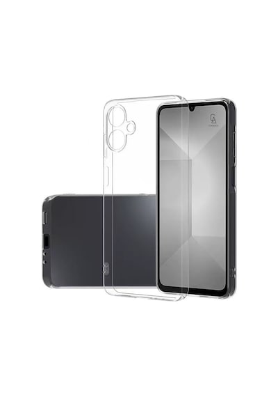 Samsung Galaxy A07 İle Uyumlu Kılıf Soft Yumuşak Telefon Kılıfı Ve Temperli Cam Ekran Koruyucu Şeffaf