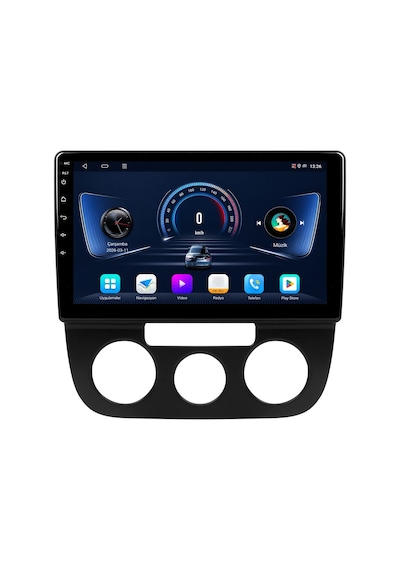 Volkswagen Jetta Android Multimedya 2006-2009 Carplay Android Auto Navigasyon 10gb Ram 256gb Pro 9"