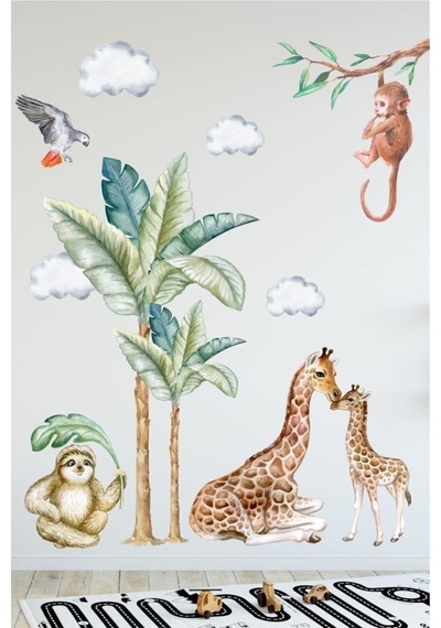 Madagaskar Duvar Stickerı
