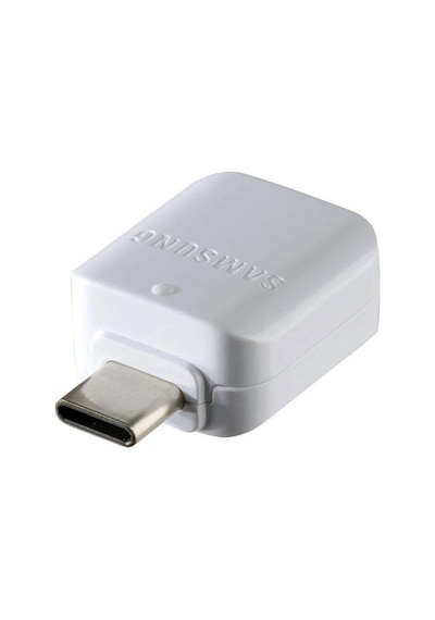 Samsung Uyumlu Type-C To Usb Otg Çevirici Dönüştürücü Adaptör Beyaz