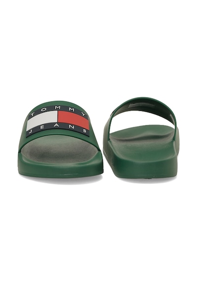 Tommy Hilfiger Tommy Jeans Pool Slıde Es Yeşil Erkek Terlik 000000000102235372