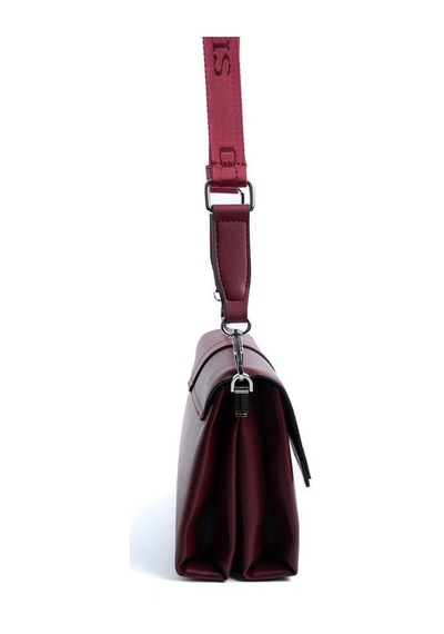 Silver Polo Sp1009 Kadın Çapraz Çanta Düz Bordo-bordo