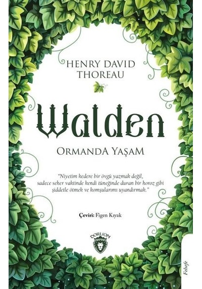 Walden - Ormanda Yaşam - Henry David Thoreau - Dorlion Yayınevi