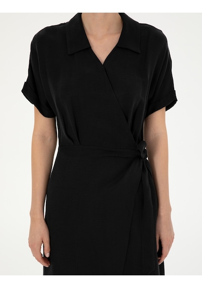 Pierre Cardin Kadın Siyah Elbise Dokuma 50283470-vr046 Siyah