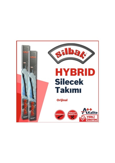 Toyota Uyumlu Auris Silbak Hybrid Silecek Takımı 2013-2019