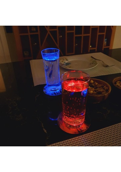 Veraart Işıklı Behzat Ç. Mutsuz Oluruz Biz Seninle Bardak Altlığı 2 Li Çok Renkli