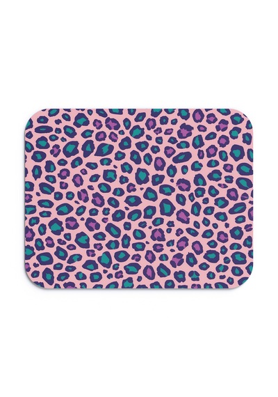 Leopar Desenli Ergonomik Mouse Pad Kaymaz Taban Ev Ve Ofis Kullanımı Fare Altlığı 230x190x2mm