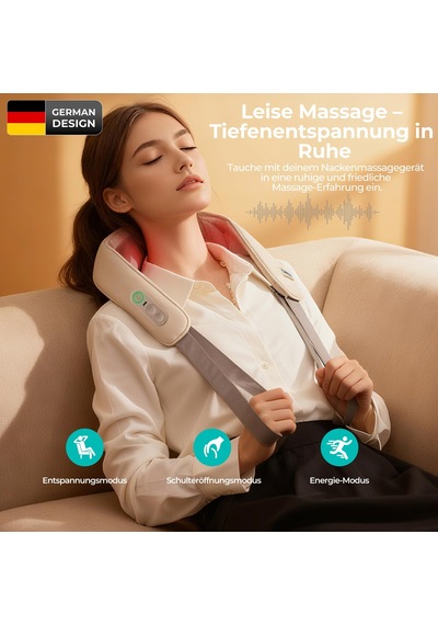 Aspria Kablosuz Isıtmalı Boyun Masaj Aleti, Boyun Omuz Sırtı İçin Shiatsu Masaj Aleti, 3 Modlu 5d Silindirler, Serbest Eller, Ofis Evleri İçin Rahatlama İçin C Tipi Taşınabilir Masaj Aleti Aspria Kablosuz Isıtmalı Boyun Masaj Aleti, Boyun Omuz Sırtı İçin Shiatsu Masaj Aleti, 3 Modlu 5d Silindirler, Serbest Eller, Ofis Evleri İçin Rahatlama İçin C Tipi Taşınabilir Masaj Aleti
