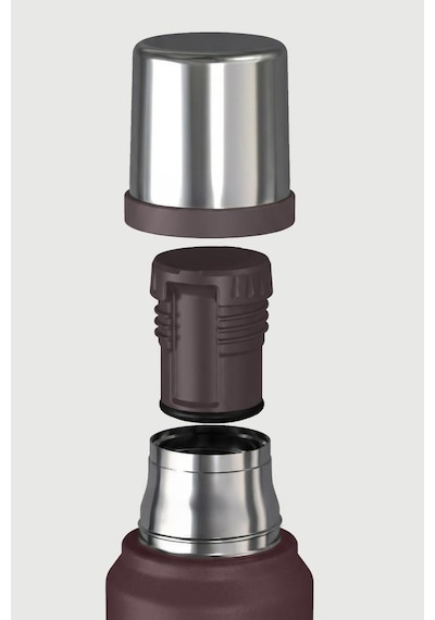 Stevig 1 Camper Klasik Kulplu Sızdırmaz Çelik Termos 1.2 Lt Dark Plum St-258 Bordo