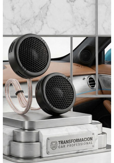 Tr Ts-s250 Tweeter Seti, 350w, 3,5 Cm Kompakt Tasarım, Kristal Netliğinde Tiz Ses, Araç İçi Kullanım, 1 Çift 2 A