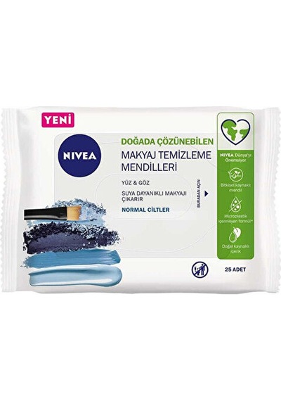 Nivea Normal Ciltler İçin Makyaj Temizleme Mendilleri 25 Adet