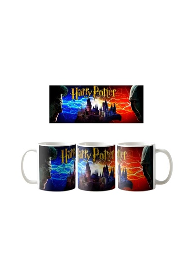 Harry Potter Kupa Bardak Tek Adet K053 Çok Renkli