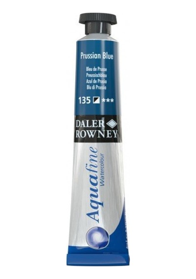 Daler Rowney Aquafine Tüp Sulu Boya 8Ml 135 Prussian Blue