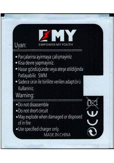 Vestel Venus V3 5010 Uyumlu Emy Batarya
