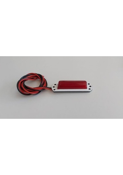 Ayge Su Geçirmez Marine Yat Tekne Karavan 12V DC / 9 CM (KIRMIZI)