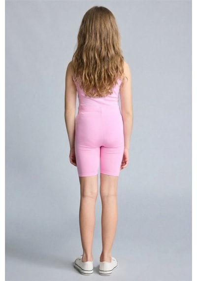 Defacto Kısa Boy Tayt Kız Çocuk B5591a826hspn82 Pembe-pn82