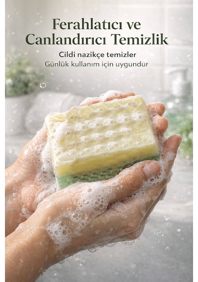 Limon & Biberiye Yağlı Cilt Bakım Sabunu- 120 Gr Limon
