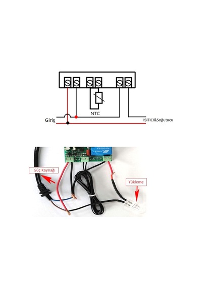 ZFX-7016A 220V  30A Röle Termostat
