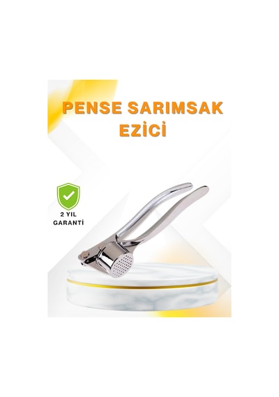 Metal Sarımsak Ezici Ergonomik Tutma Ve Güçlü Presleme Altın
