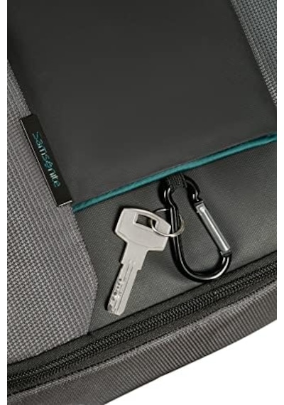 19V69 Italia Samsonite 16n-09-001 Qibyte Notebook El Çantası, 14.1", Antrasit 2774 Koyu Gri