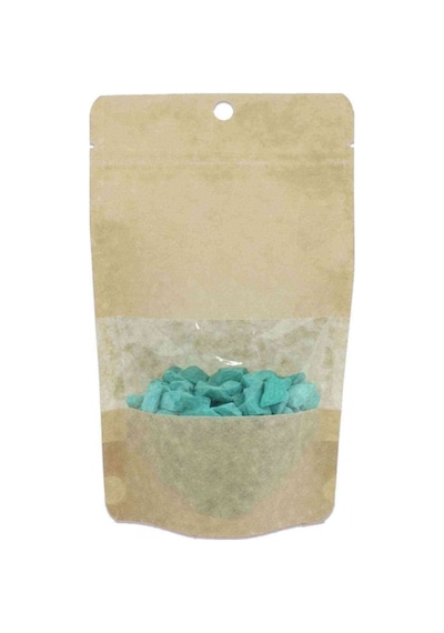 Kraft Pencereli Doypack 110X185X35 Mm 2000 Adet