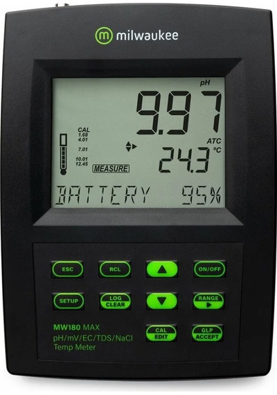 Milwaukee Mw180 Max Masaüstü Ph Orp Ec Tds Tuzluluk Metre Cihazı
