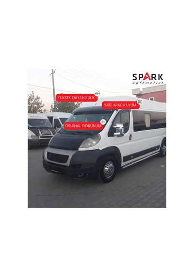 Peugeot Boxer 2006-2014 Yıl Aralığı Uyumlu Ön Cam Güneşlik Siyah