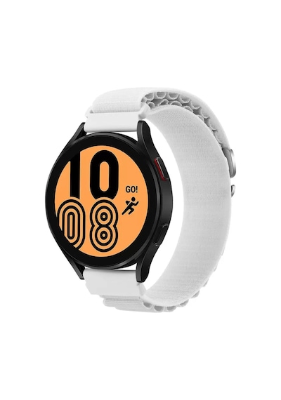 Newface Watch 20mm Kr410 Kumaş Kordon - Beyaz Diğer