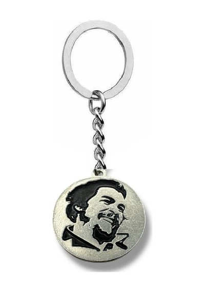 Che Guevara Figürlü Antik Unisex Anahtarlık Özgürlük, Cesaret Ve Devrim Ruhu Simgesi
