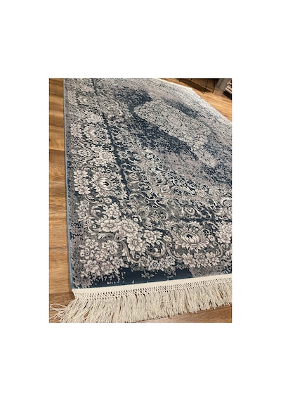 Mystıc Qm06b Mavi-krem Halı Çok Renkli