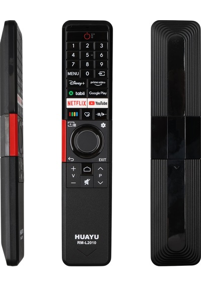 Vestel Uyumlu Rm-l2010 Üniversal Netflix Youtube Google Play Tabii Tuşlu Akıllı Led Lcd Tv Kumandası Ses Komut Özellikli