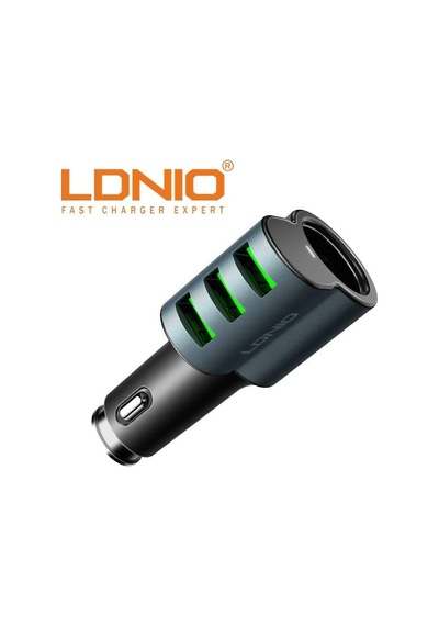 Ldnıo Cm11 5.1A Otomatik 3 Port Oto Araç Şarj Aleti+Qc 3.0