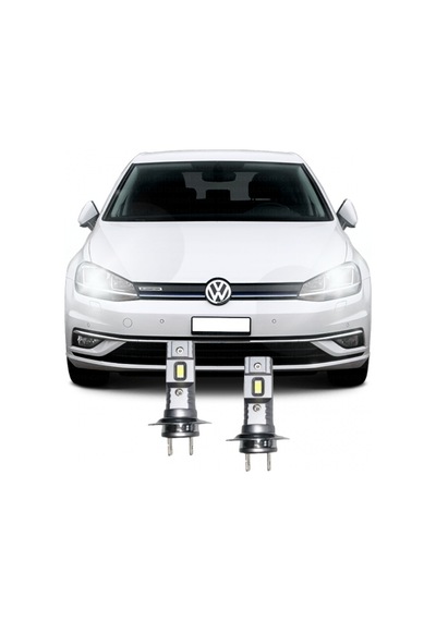 Vw Yeni Golf 7,5 Led Xenon H7 Kısa Far Oto Ampul Seti Mini Led 2'li Set