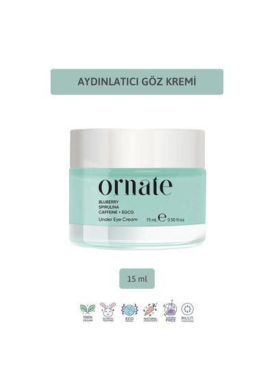 Ornate Aydınlatıcı Göz Kremi 15 ML