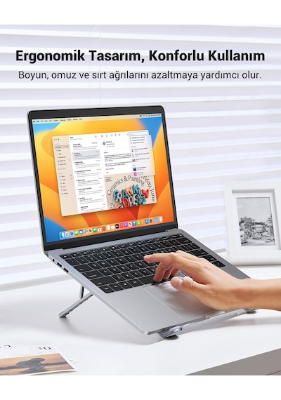 Ugreen Ayarlanabilir Katlanabilir Masaüstü Notebook Standı, 40289