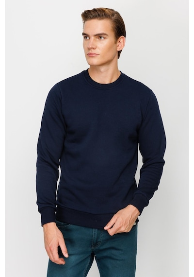 Igs İgs Erkek Lacivert Standart Bisiklet Yaka Sweatshirt Lacivert