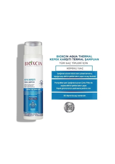 Aqua Kepek Karşıtı Termal Şampuan 300 ml  Yoğun Kepek Karşıtı Termal Şampuan 200 ml