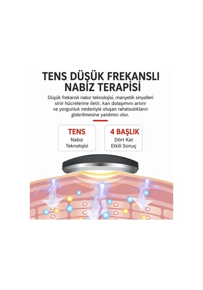 Isıtmalı Darbeli Boyun Masaj Aleti Ritmik Vuruş Uzun Şarj Süreli Ergonomik Masaj Aleti Beyaz