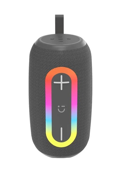 Mınıso Miniso Lisanslı Renkli Kablosuz Hoparlör A160 Gri Rgb Aydınlatmalı Taşınabilir Model