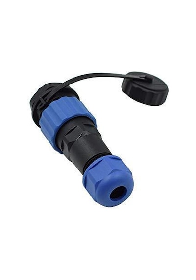 Sd16 4 Pin 16Mm Su Geçirmez Konnektör Takımı - Panel Tipi