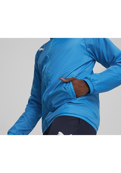 Puma Teamgoal All Weather Jkt Erkek Futbol Antrenman Yağmurluk 65903802 Mavi Mavi