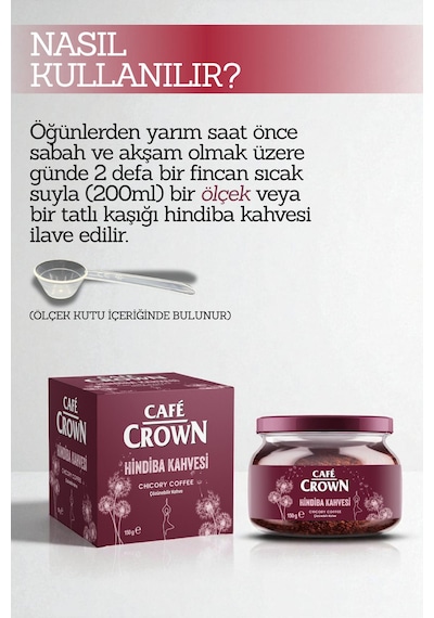 Hindiba Kahvesi 150gram 1 Ay Kullanım 60 Porsiyon Diğer