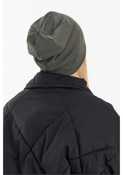 Kadın Termal %100 Pamuklu Soft 2 Stil 1 Arada Bere Premium Cuts Serisi - Standart / Haki Haki