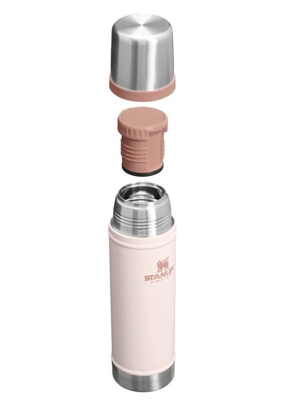 Stanley Klasik Vakumlu Çelik Termos 0,60 Lt Rose Quartz