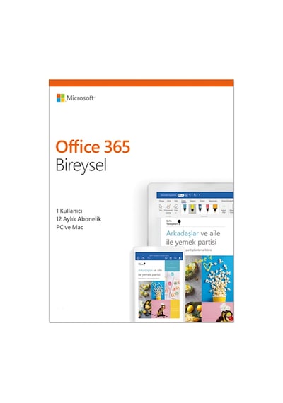 Microsoft Office 365 Bireysel Türkçe Ofis Yazılımı