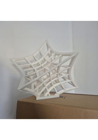 Modern Geometrik Dekoratif Heykel - 3d Baskı Sanat Eseri