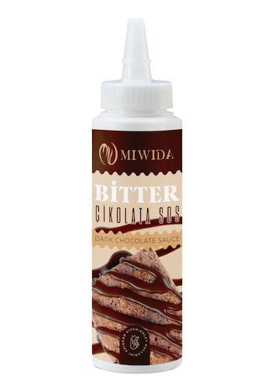 Miwida Bitter Çikolata Sos - Pratik Waffle, Pankek
