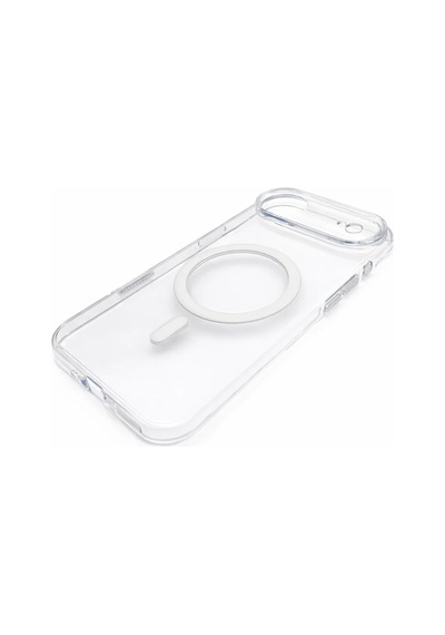 İphone 17 Air İle Uyumlu Magsafe Özellikli Hybrid Animasyonlu Sararmaz Pc Kılıf Şeffaf